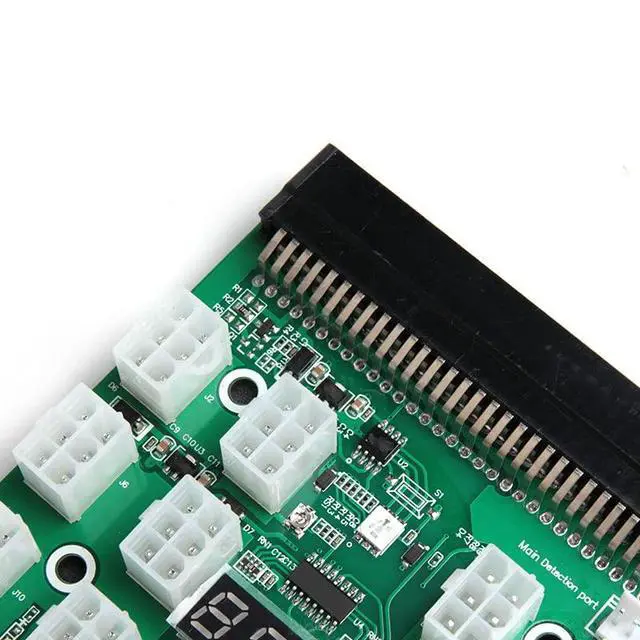 Alt view image 6 of 7 - 1Pcs 6PIN 1200W Server Power Supply Breakout Board for HP DPS-1200QB A PSU GPU Mining