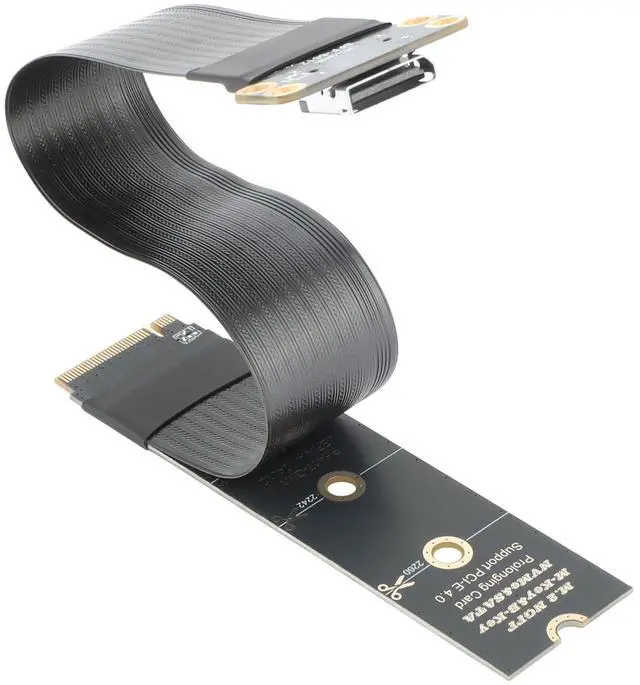 Main image of M.2 NVME Pcie to OCuLink SFF-8612 Adapter, PCIe 4.0 x4 64Gbps to OCuLink SFF-8611 4i Host Adapter for eGPU GPU and M.2 NGFF SSD 2230 2242 2260 2280 (5.9inch)