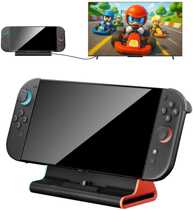 Main image of Switch 2 Dock, 4K Portable Docking Station for Nintendo Switch2
