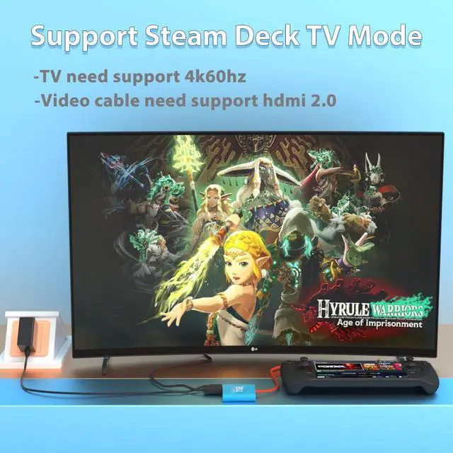 Alt view image 5 of 6 - Switch 2 Dock, Switch Docking Station for Nintendo Switch1 Dock, Portable Switch2 TV Adapter Support 4K/60HZ Switch2 TV Mode Compatible Switch2/1/OLED, Travel with HDMI2.0 USB3.0
