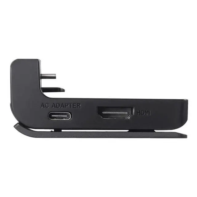 Alt view image 7 of 7 - TV Dock Station for Switch 2 and Gen 1, Mini Portable TV Base Docking Station Charging Stand Playstand Replacement Accessories with 4K@120Hz HDMI Adapter for Switch, OLED