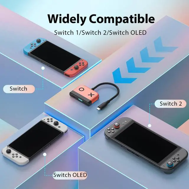 Alt view image 3 of 7 - Switch Dock for Nintendo Switch 2,Portable TV Docking Station
