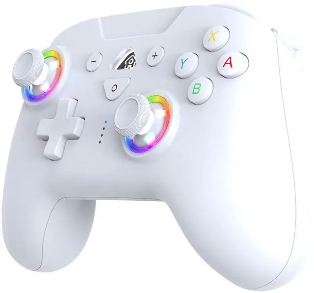 Main image of Switch and Switch 2 Wireless Controller - LED Pro controller White