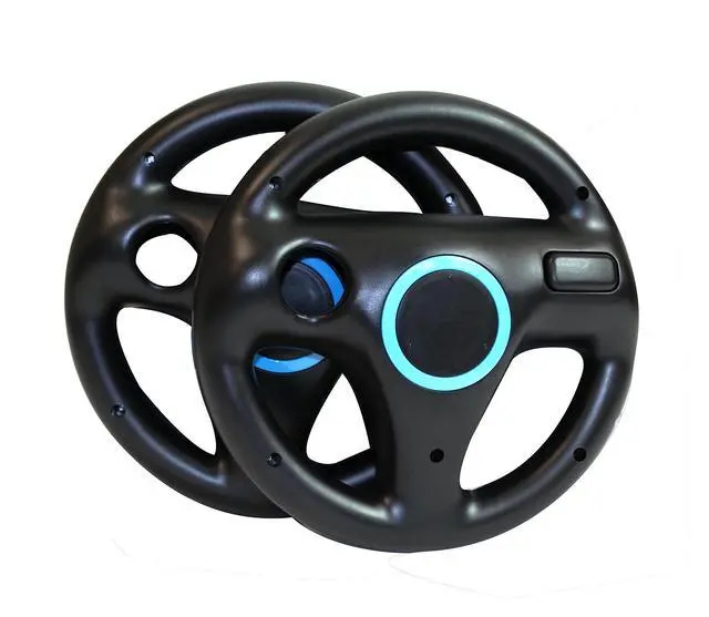 Alt view image 2 of 5 - Mario Kart Racing Wheel 2 Pack Black