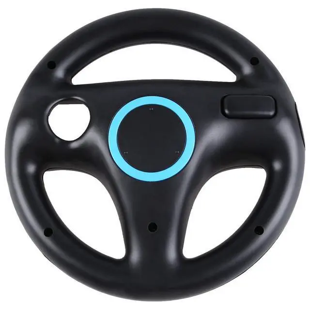 Alt view image 3 of 6 - Racing Steering Wheel Black 2 Pack