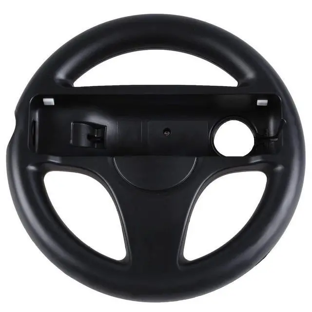 Alt view image 4 of 6 - Racing Steering Wheel Black 2 Pack