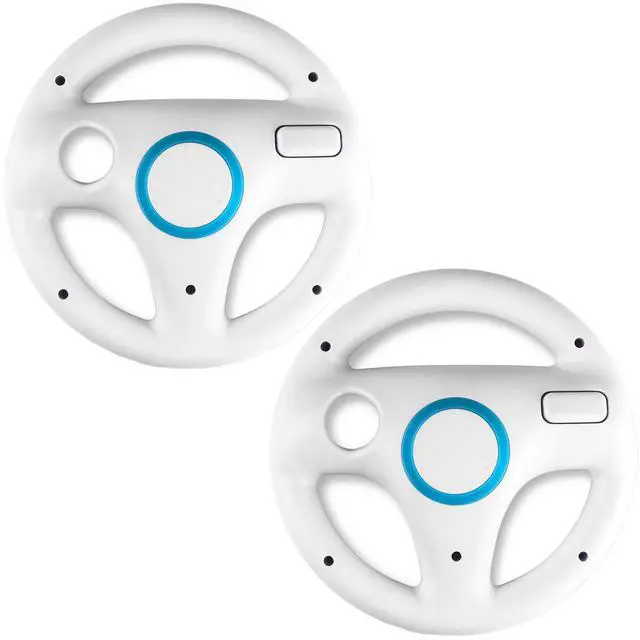 Main image of Mario Kart Racing Wheel 2 Pack White