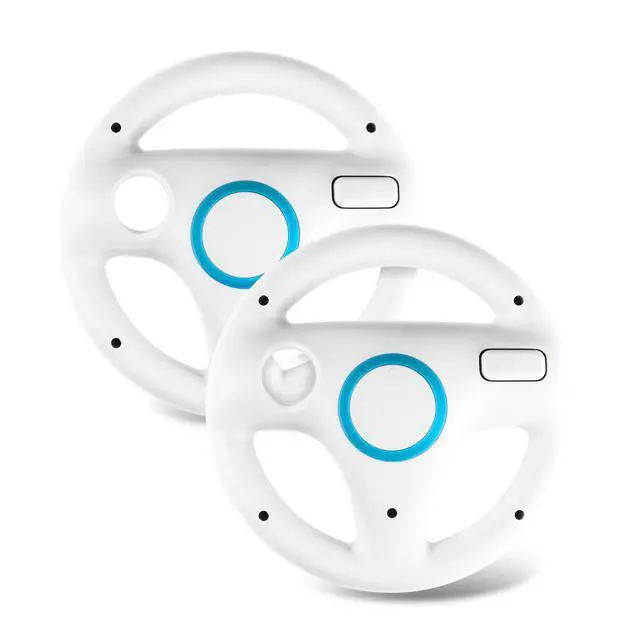 Alt view image 2 of 6 - Mario Kart Racing Wheel 2 Pack White