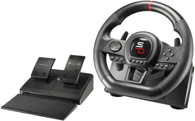 Main image of Superdrive - SV650 Racing steering wheel with pedal and paddle shifters for Xbox Serie X/S, Switch 2, Switch, PS4, Xbox One, PC