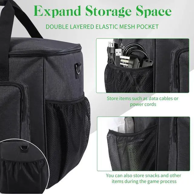 Alt view image 4 of 7 - Storage Case for Driving Force Racing Wheel and Floor Pedals