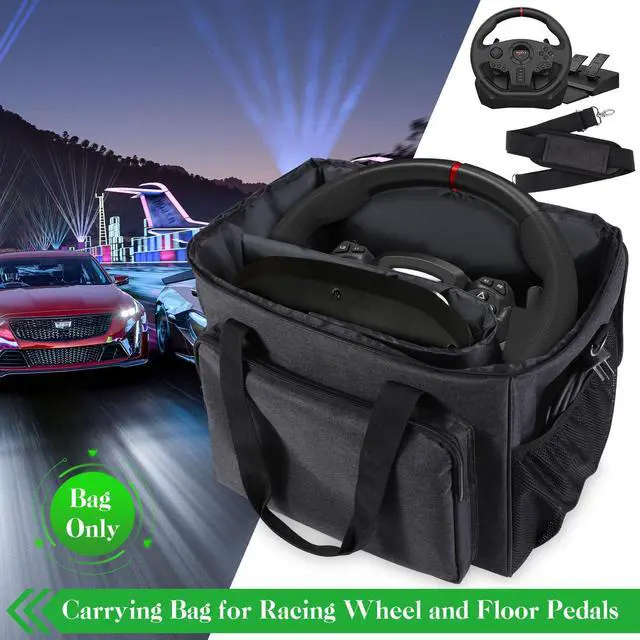 Alt view image 6 of 7 - Storage Case for Driving Force Racing Wheel and Floor Pedals