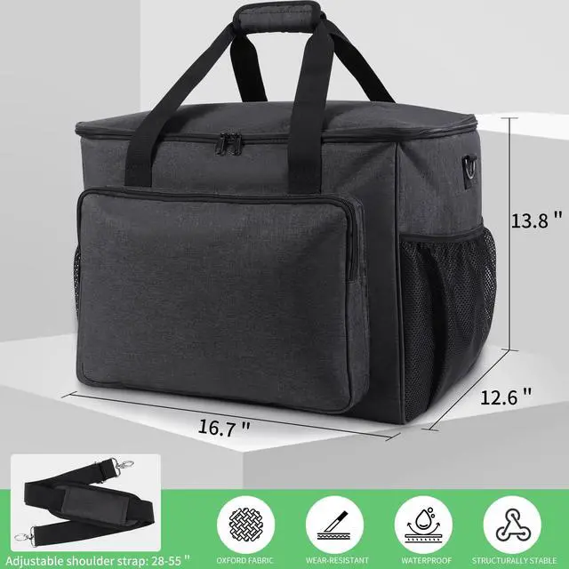Alt view image 7 of 7 - Storage Case for Driving Force Racing Wheel and Floor Pedals