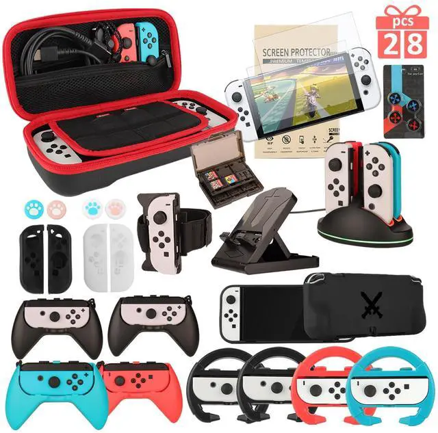 Main image of Switch OLED Accessories,Family Bundle Accessories for Nintendo Switch OLED