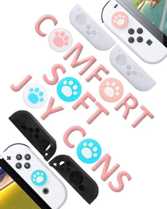 Alt view image 3 of 7 - Switch OLED Accessories,Family Bundle Accessories for Nintendo Switch OLED