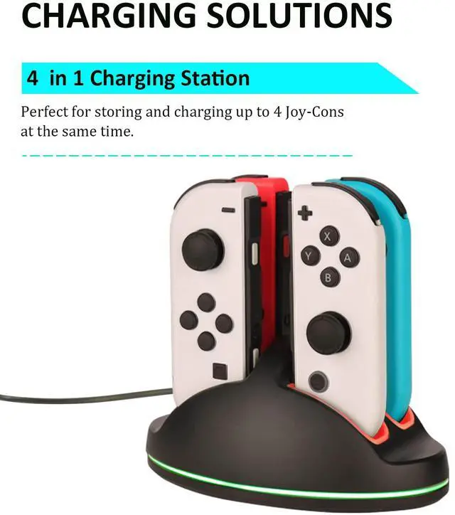 Alt view image 4 of 7 - 23 in 1 Accessories Bundle for Nintendo Switch OLED Model