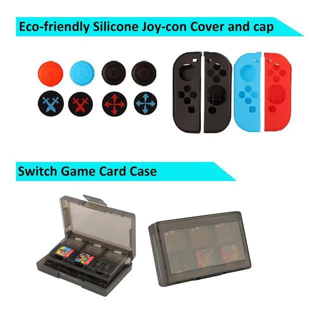 Alt view image 7 of 7 - Switch Accessories Bundle for Nintendo Switch (23 in 1)