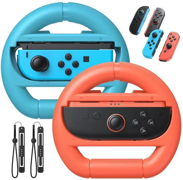 Main image of Switch Steering Wheels for Nintendo Switch 2/1/OLED for Joy-Con