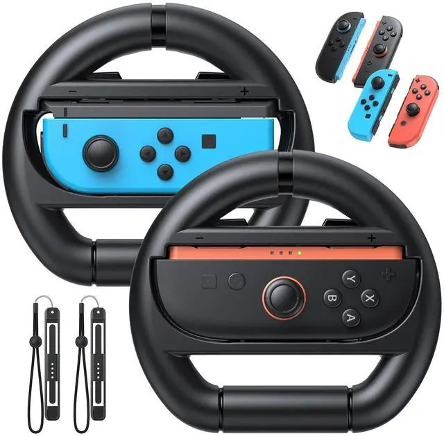 Main image of Switch Steering Wheels for Nintendo Switch 2/1/OLED for Joy-Con