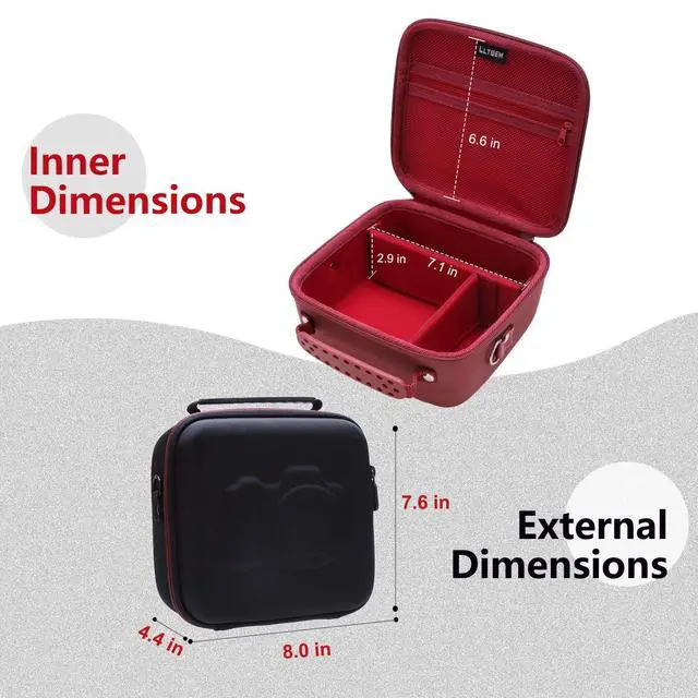 Alt view image 2 of 7 - LTGEM Case for KODAK PIXPRO AZ528/AZ425/AZ405/AZ255/AZ653 Digital Camera | Hard EVA Shell, Water-Resistant, Shock Protection, Scratch-Resistant Interior, Portable Travel Storage Case Only