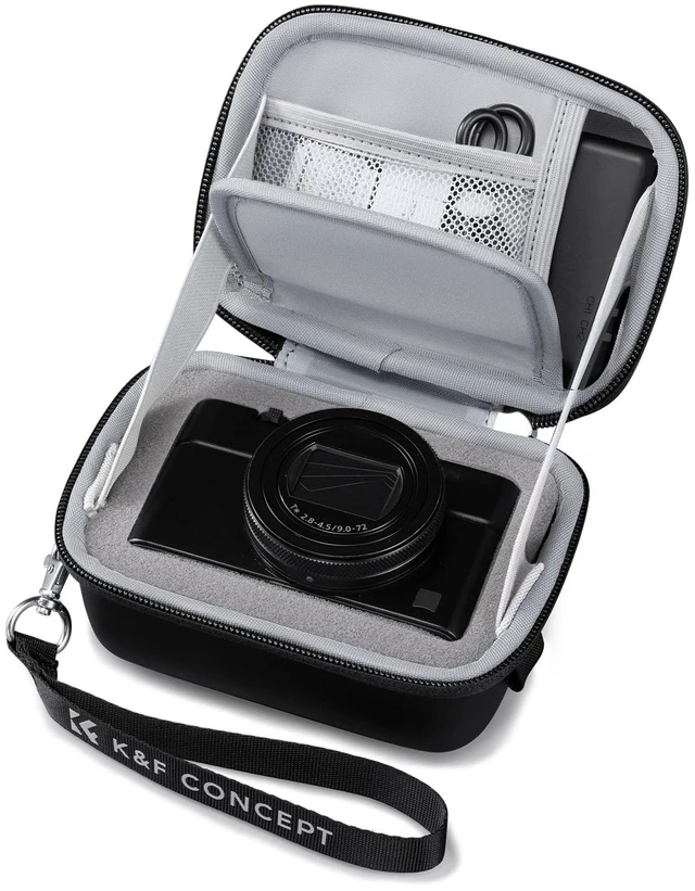 Main image of Carrying Case for Digital Camera, Hard Shell Protective Case | Compatible with Ricoh GR III/GR IIIX/for Sony ZV-1 RX100/ for Canon G7X Mark III/G5X Mark II (Case Only),BE02