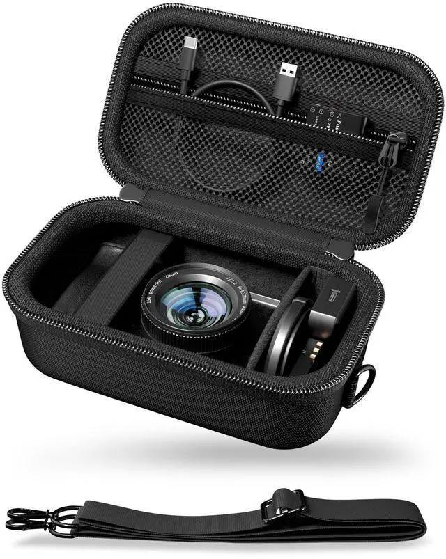 Main image of Hard 4K Digital Camera Case for VJIANGER, JGIPL, Duluvulu -Black
