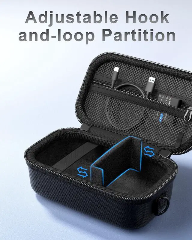 Alt view image 3 of 7 - Hard 4K Digital Camera Case for VJIANGER, JGIPL, Duluvulu -Black
