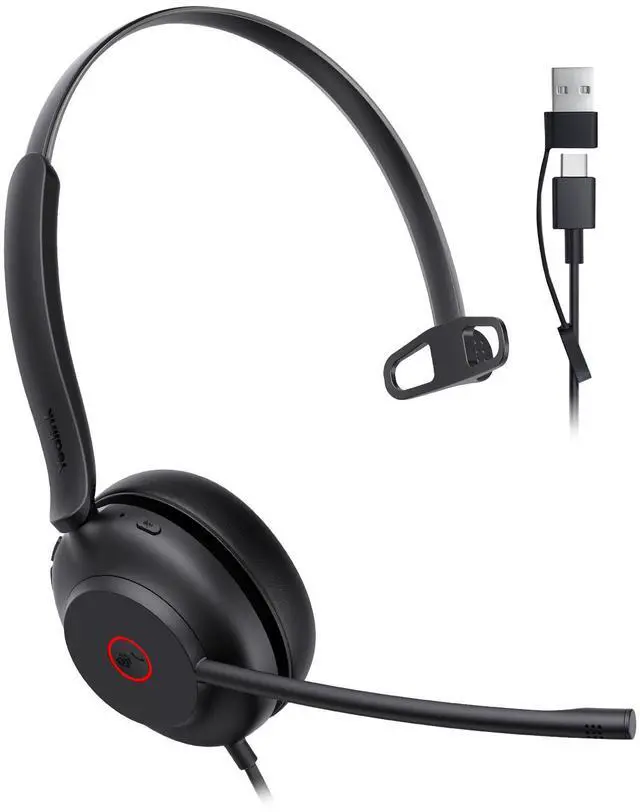 Main image of UH35 2nd Gen Wired Headset, USB-C/A,AI Noise Canceling Mic,HD Audio