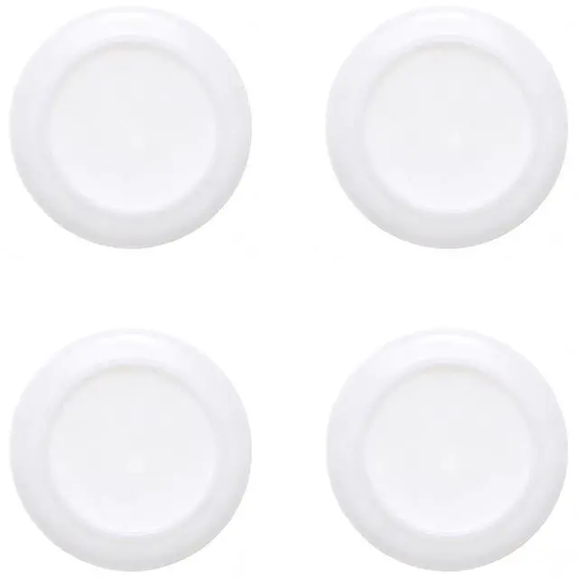 Alt view image 4 of 4 - 4-Pack White Silicone Joystick Caps for Nintendo Switch