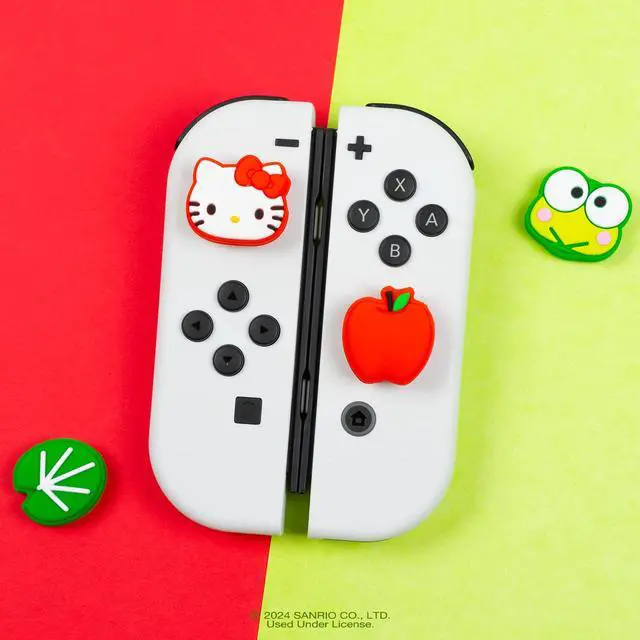 Alt view image 6 of 7 - Hello Kitty & Friends Thumb Grips - Hello Kitty and Keroppi Soft Caps