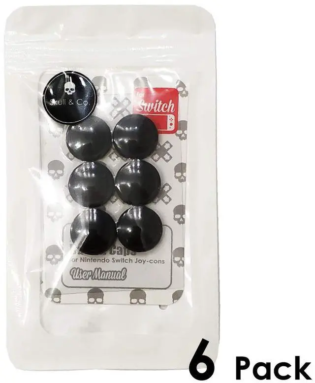 Alt view image 6 of 6 - Replacement Joystick Covers for Nintendo Switch and Switch Lite (Repair Parts)