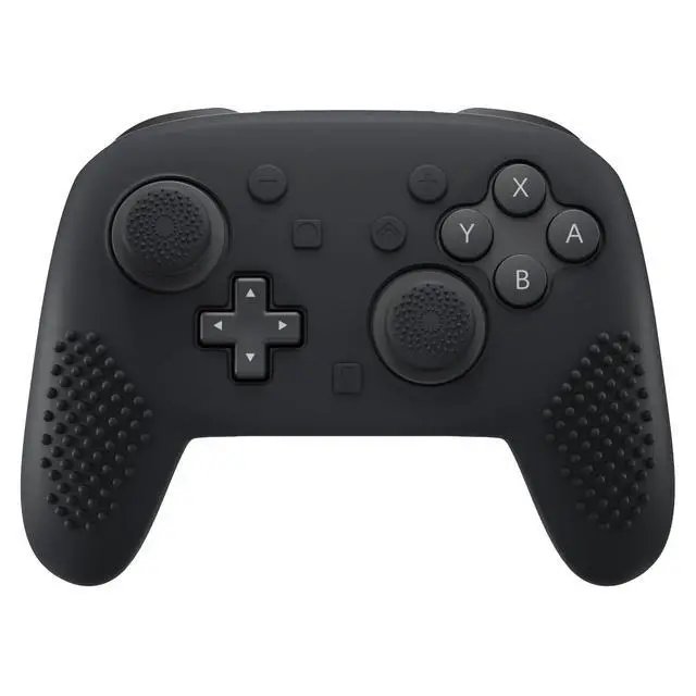 Alt view image 7 of 7 - Silicone Cover Skin for Nintendo Switch 2 Pro Controller 3D Studded Edition Anti-Slip Grip Protector Case for Switch 2 Pro with Back Button Cap, Thumb Grips & Sticker - Black