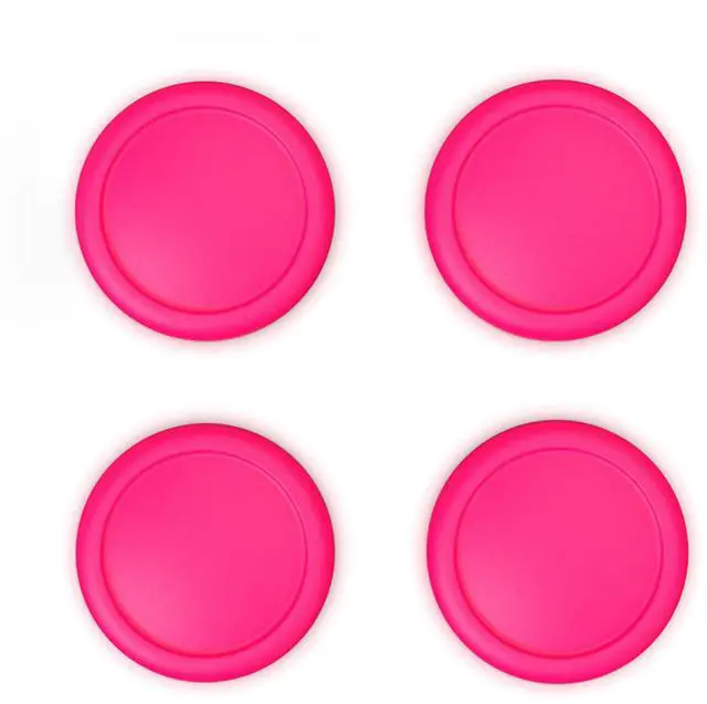Main image of PlayVital Switch Joystick Caps, Switch Lite Thumbstick Caps, Silicone Analog Cover for OLED Joycon Thumb Grips - Bright Pink