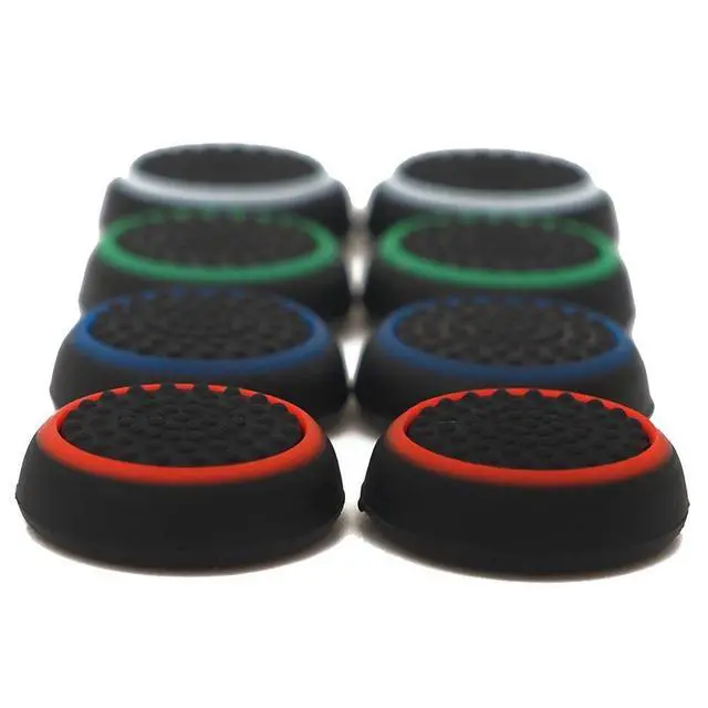 Alt view image 5 of 7 - 16 Pieces Silicone Noctilucent Thumb Grip Caps Controller Joystick Cap Covers for PS-Series, Xbox-Series Analog Stick Caps Replacement