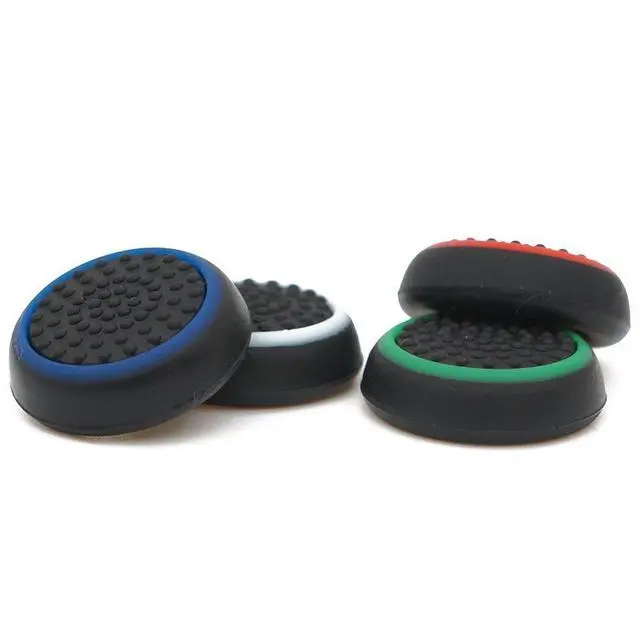 Alt view image 6 of 7 - 16 Pieces Silicone Noctilucent Thumb Grip Caps Controller Joystick Cap Covers for PS-Series, Xbox-Series Analog Stick Caps Replacement