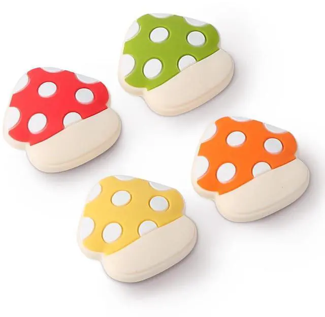 Main image of Thumb Grip for Nintendo Switch 2,Analog Joystick Button Covers for Switch 2 Joycon Controller, Cottage Mushroom Soft Silicone Gaming Accessories-4PCS