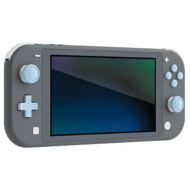 Alt view image 7 of 7 - Silicone Cross D-Pad Button Covers and Thumb Grip Set - Switch Lite D-Pad Button Cap, ABXY Directional Key Button Caps Compatible with Nintendo Switch/OLED Joycon/Switch Lite, Sky Blue
