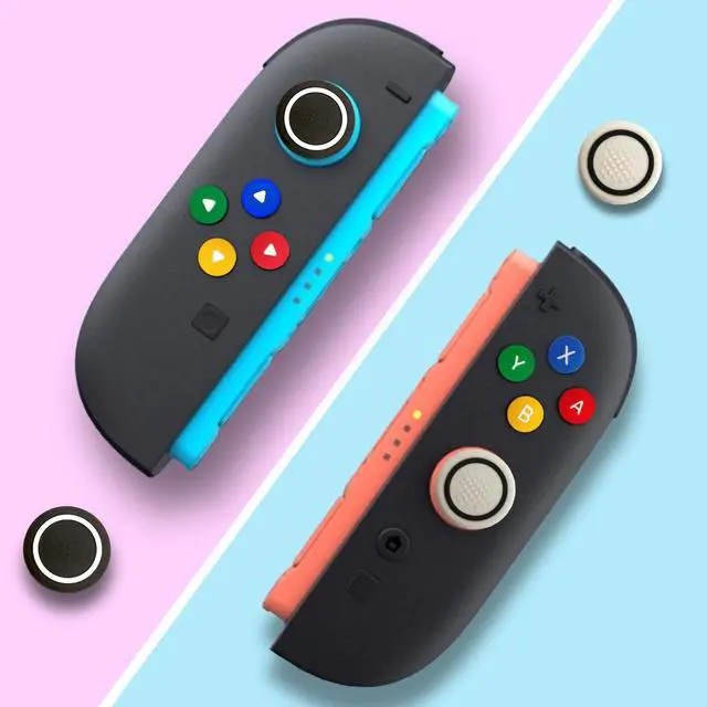 Alt view image 2 of 6 - Cross D-Pad Button Caps Switch 2 (Colorful)