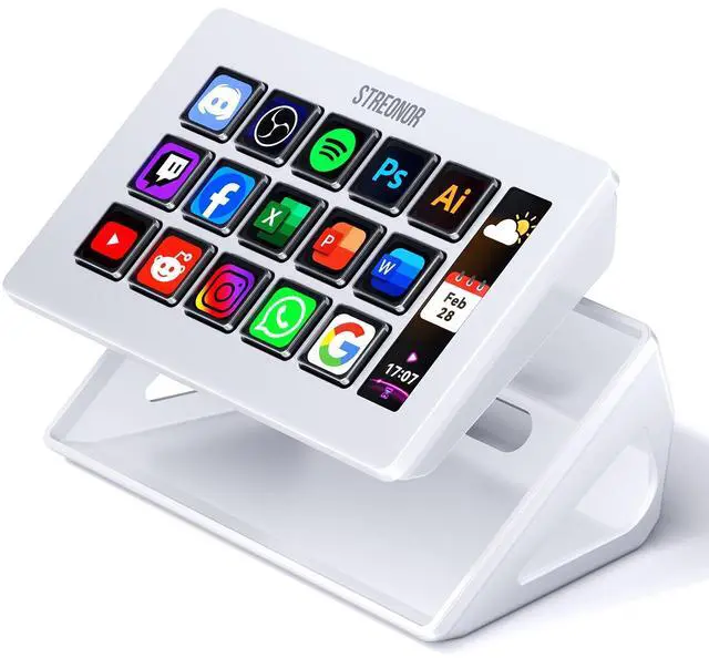 Main image of S15 Standard Stream Controller, Macro Keypad Shortcut