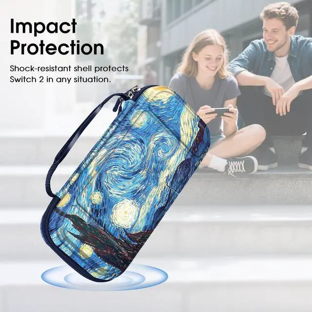 Alt view image 6 of 7 - Shockproof Carrying Case for Nintendo Switch 2 (2025)