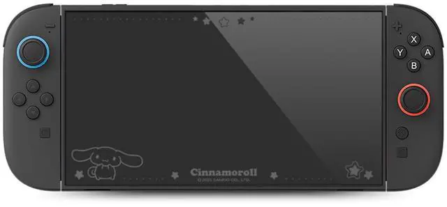 Main image of Screen Protector Compatible with Switch 2, High-Alumina Tempered Glass with Hidden Pattern - 9H Hardness Anti-Scratch, Bubble-Free Installation Kit, Ultra HD clear 1 Pack (Cinnamoroll)