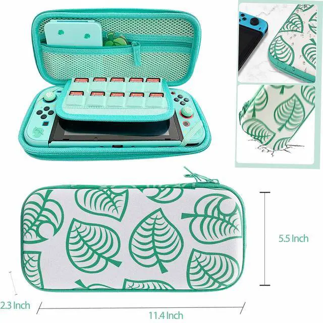 Alt view image 2 of 7 - Accessories Bundle for Nintendo Switch 2 2025 - Accessory kit NS 2 Animal Set Crossing with Carrying Case Protective Cover Screen Protector Game Card Holder Play Stand Thumb Grips