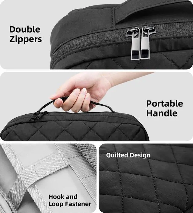 Alt view image 5 of 7 - Puffy Pouch for Nintendo Switch 2, Black