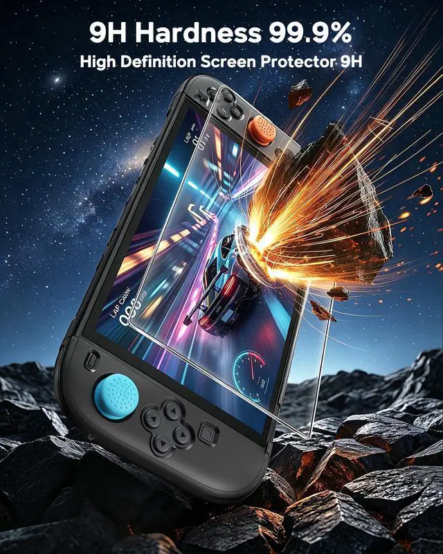 Alt view image 6 of 7 - Switch 2 Cover Case&Screen Protector, Dockable Shell for Nintendo 2