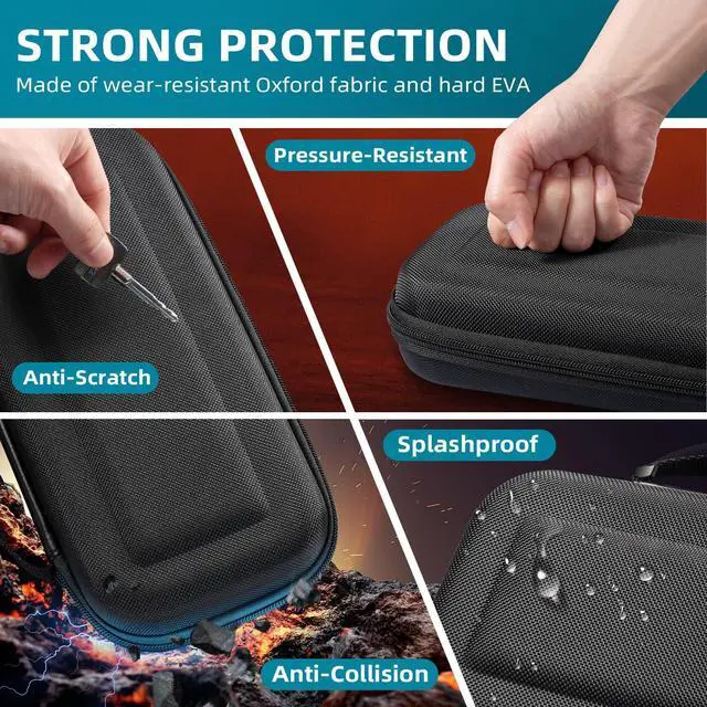 Alt view image 4 of 7 - Carrying Case for Nintendo Switch 2 (2025), Black