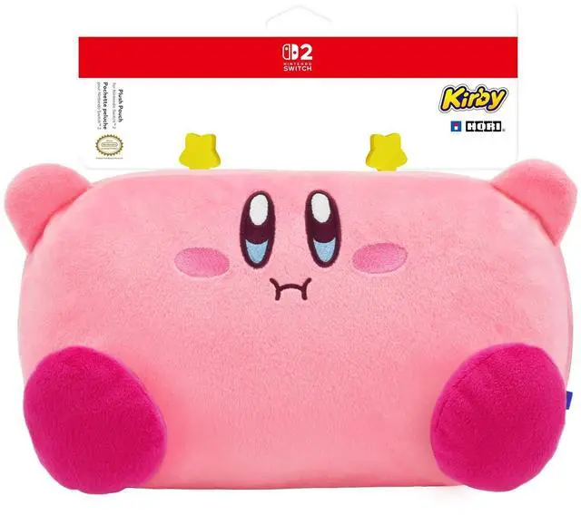Main image of Plush Pouch (Kirby) for Nintendo Switch 2 - Plushie Bag for Switch 2 - Officially Licensed by Nintendo