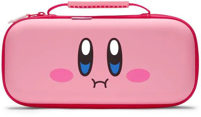 Main image of Protection Case for Nintendo Switch 2 - Kirby Mouthful, Officially Licensed, Protective Storage, Holds up to 9 Game Cards and 2 microSD Express Cards, Integrated Play Stand