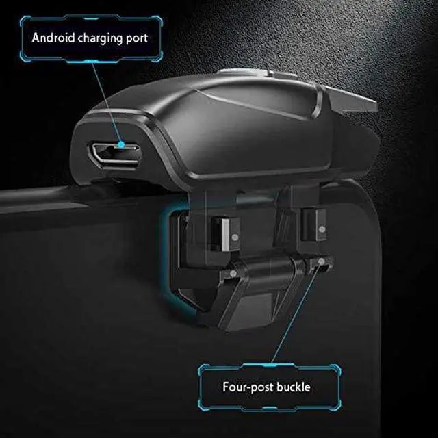 Alt view image 5 of 7 - 11 in 1 PUBG Mobile High Frequency Triggers with 400mAh Phone Cooler