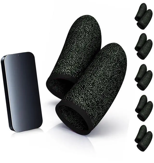 Main image of Bluradio 10 Pieces Gaming Finger Sleeves for Mobile
