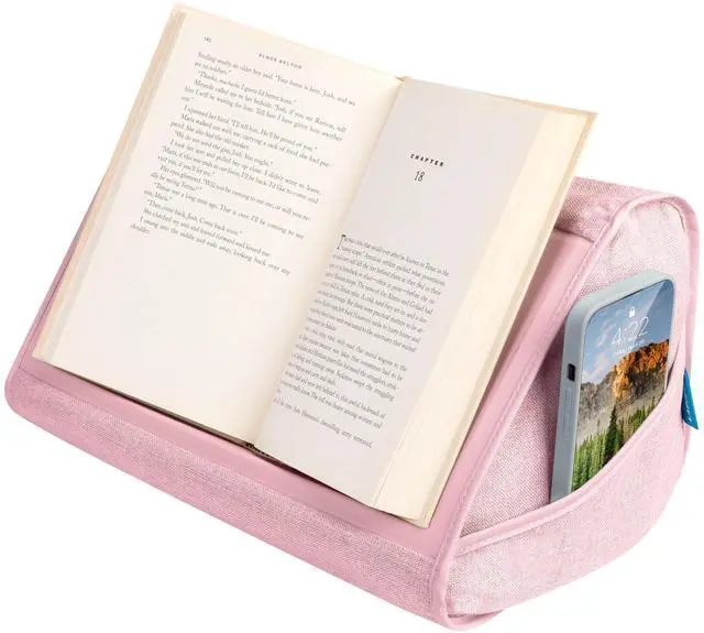 Main image of Book Pillow - Pink, Fits 6" x 9" Books