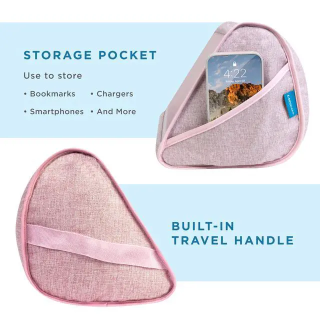 Alt view image 4 of 7 - Book Pillow - Pink, Fits 6" x 9" Books
